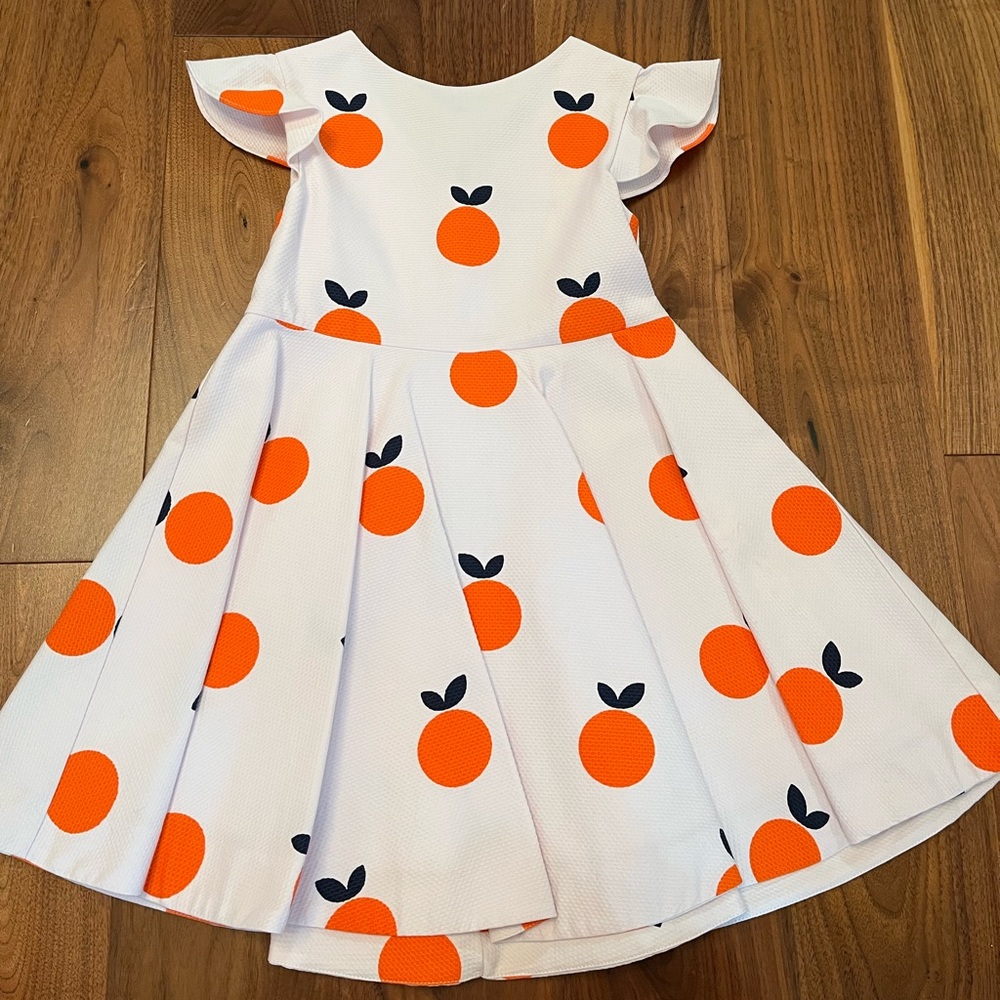Jacadi light pink cotton dress -size 5y- perfect condition- fully lined
